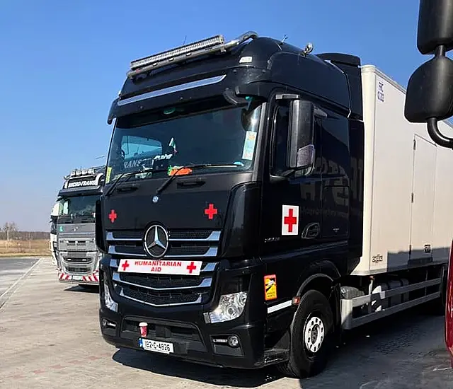 Group From West Cork Town Send Lorry Of Humanitarian Aid To Ukraine