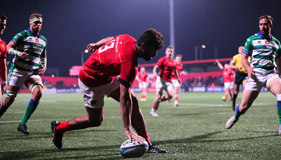 Munster Move Within Three Points Of Leinster After Win Over Benetton