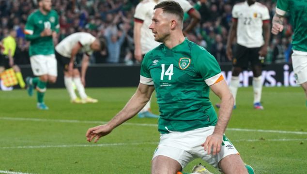 Alan Browne Scores Late Equaliser As Republic Earn Home Draw Against Belgium