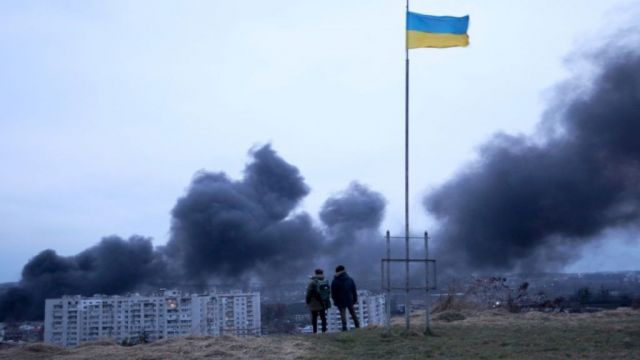 Missiles Strike Ukraine's Lviv As Biden Says Putin 'Cannot Remain In Power'