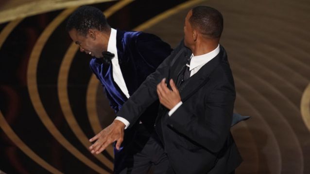 Hollywood Reacts With Shock After Will Smith Hits Chris Rock At Oscars