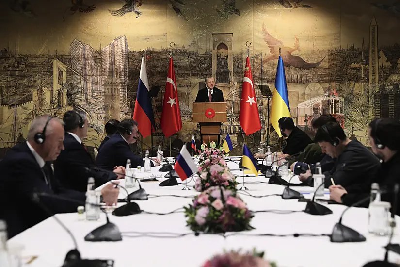 Ukraine And Russia Hold New Talks In Turkey Aimed At Ending Fighting