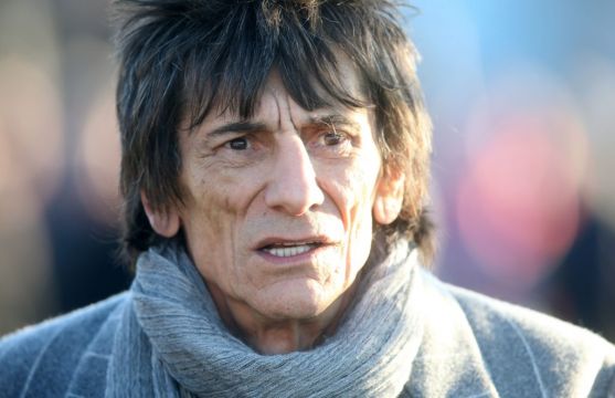 Ronnie Wood Paints Picture For Irish Charity Art Sale