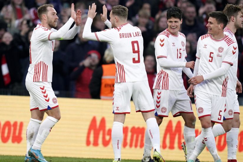 Christian Eriksen Marks Emotional Return To Parken Stadium With Goal For Denmark