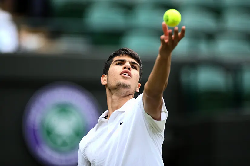 Teenager Carlos Alcaraz Again Upsets Stefanos Tsitsipas