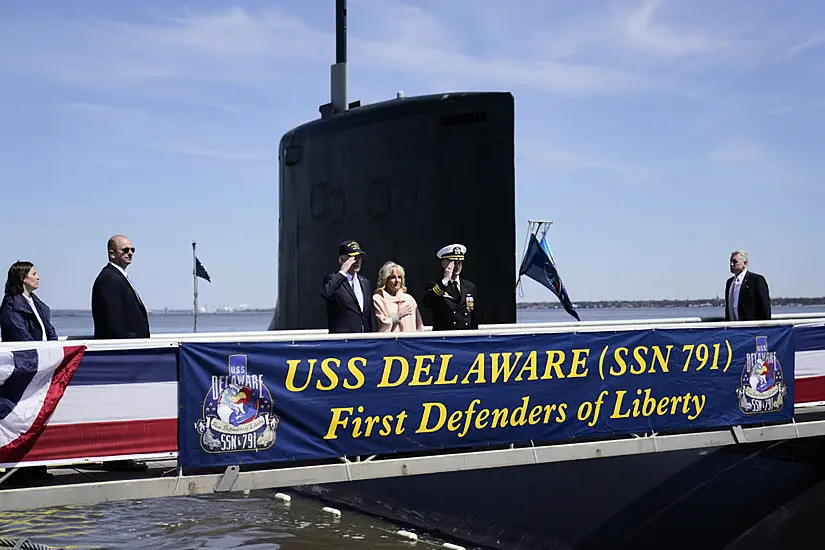 Biden Says Submarine He Commissioned Will Enhance Us Security