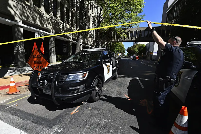 California Police Continue Search For Gunmen Who Killed Six And Hurt 12