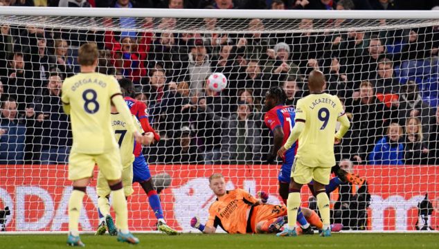 Patrick Vieira’s Crystal Palace Beat Former Club Arsenal To Dent Top-Four Hopes