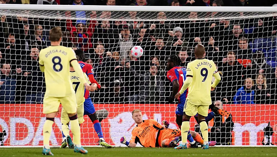 Patrick Vieira’s Crystal Palace Beat Former Club Arsenal To Dent Top-Four Hopes