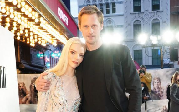 Anya Taylor-Joy On Filming Her First Intimate Scenes With Alexander Skarsgard