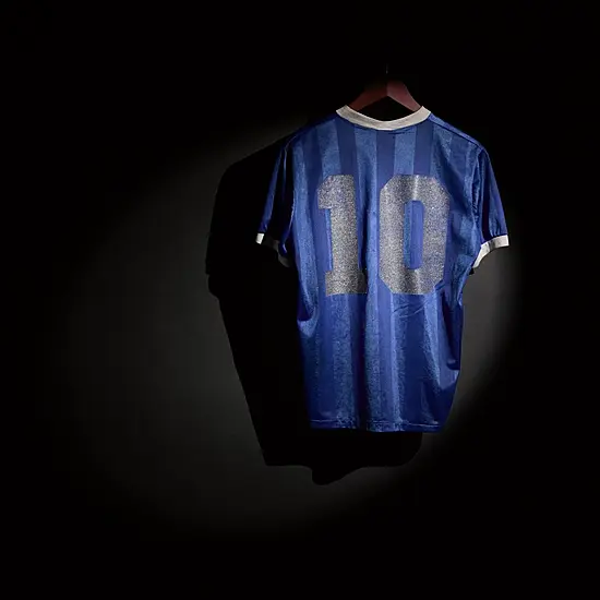 Diego Maradona’s ‘Hand Of God’ Shirt Expected To Fetch £4Million At Auction