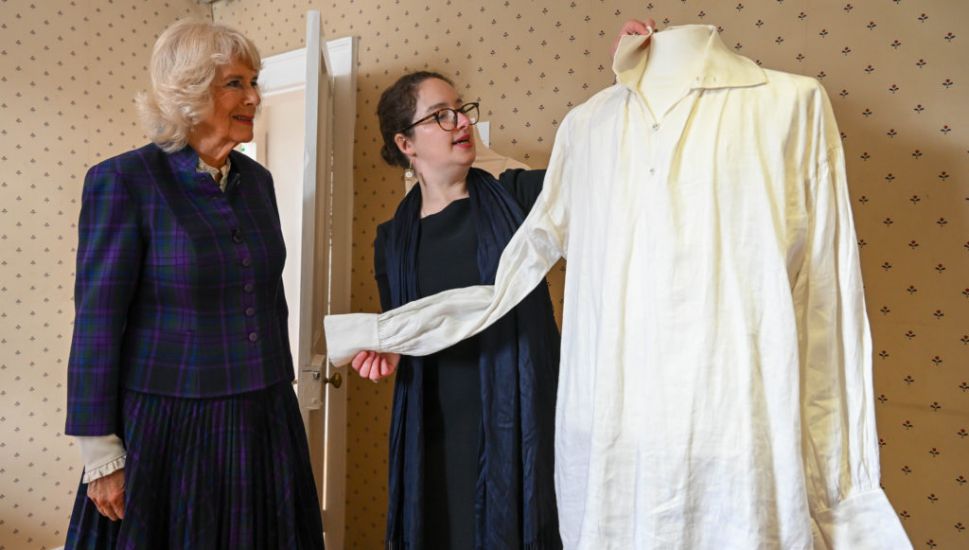 Camilla Tours Jane Austen’s Home And Sees Mr Darcy’s Famous White Shirt