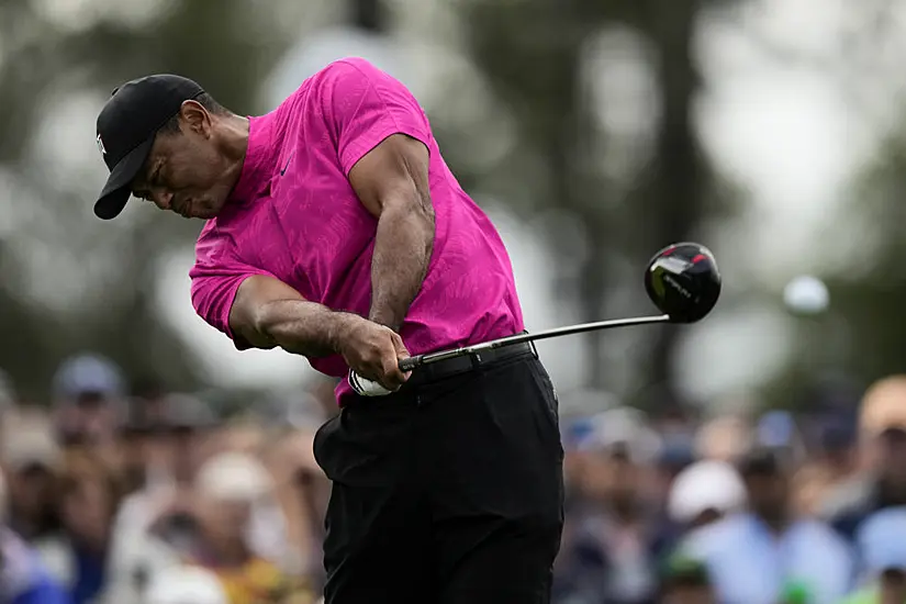 Tiger Woods Gets Masters Challenge Under Way After Rain Delay