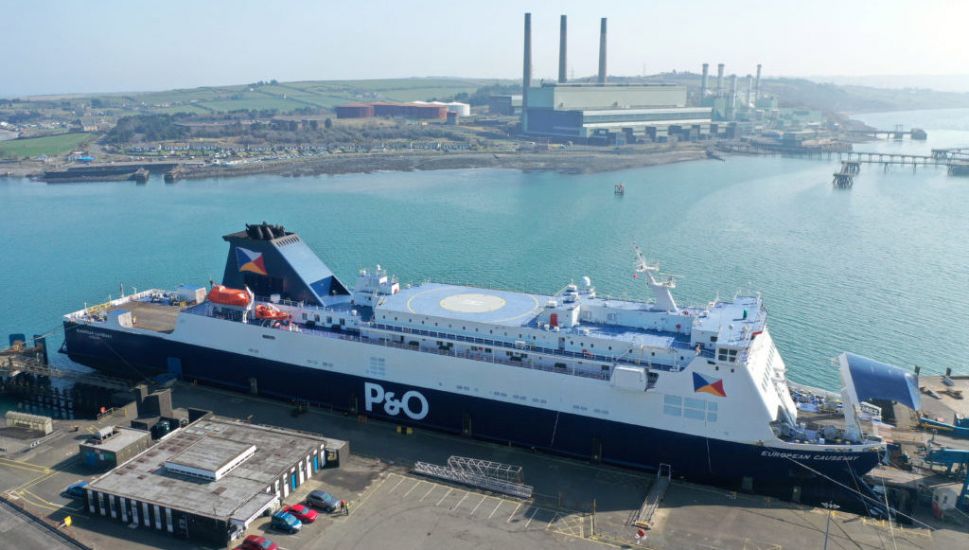 Reinspection Of P&Amp;O Ferry Detained Last Month In Northern Ireland