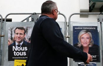 Macron Confident As Far-Right Rival Le Pen Closes In Ahead Of Presidential Vote