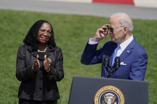 Cheers For Jackson As Biden Declares ‘Moment Of Real Change’