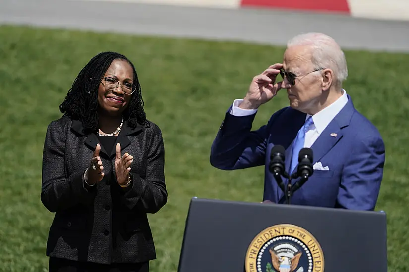 Cheers For Jackson As Biden Declares ‘Moment Of Real Change’