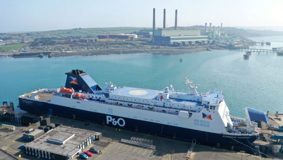 P&Amp;O Ferry Released From Detention After Being Reinspected By Officials