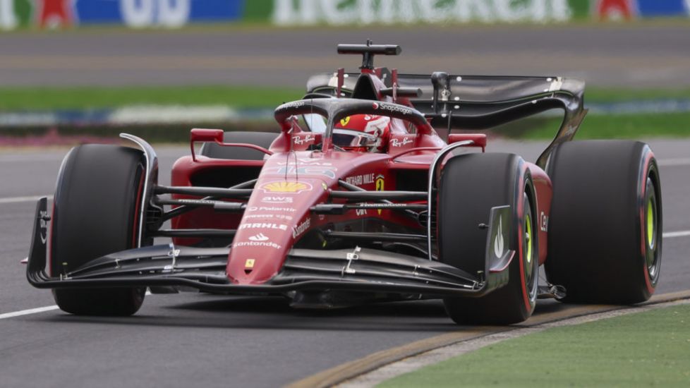 Lewis Hamilton Improves As Charles Leclerc Claims Pole For Australian Grand Prix