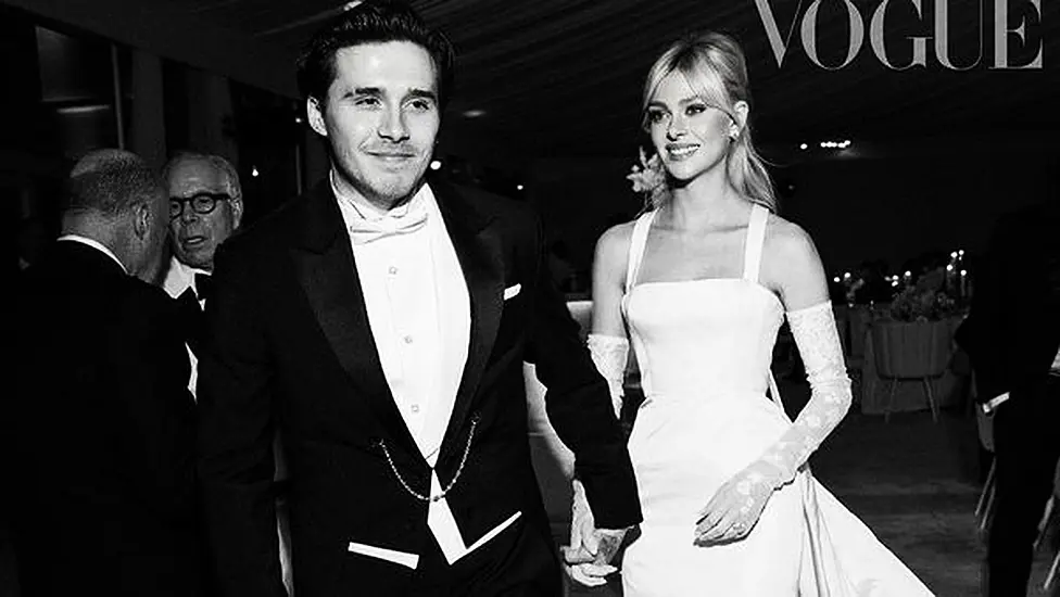 First Official Pictures Of Brooklyn Beckham And Nicola Peltz Wedding Revealed