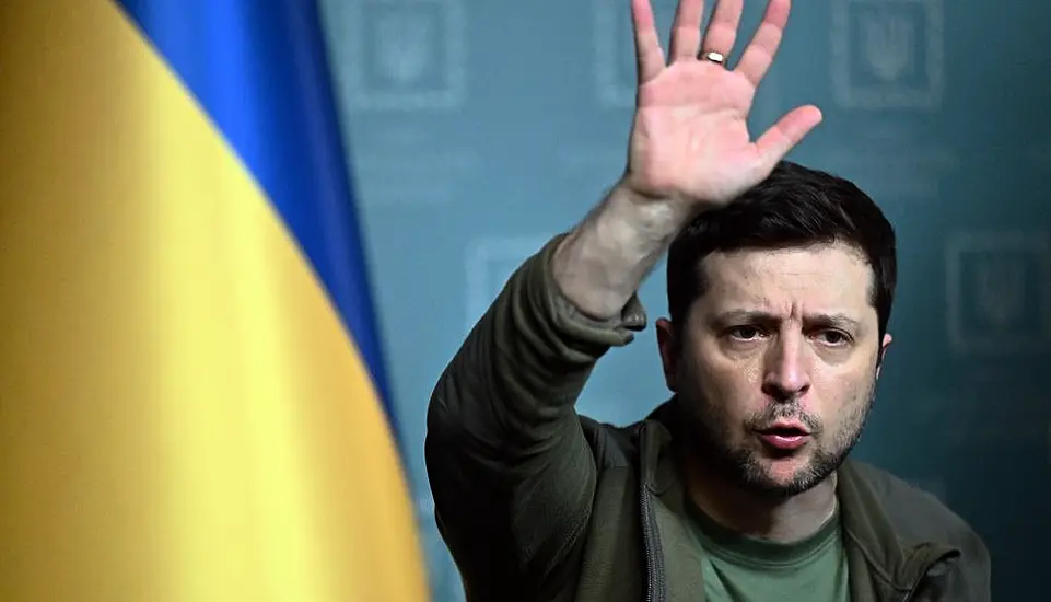 Zelenskiy Mocks Putin For Saying War In Ukraine Is Going To Plan