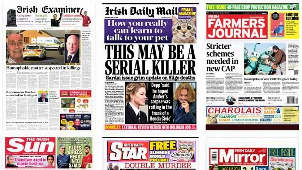 What The Papers Say: Thursday's Front Pages