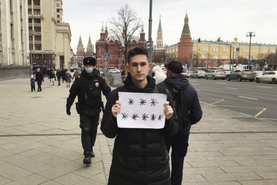 Kremlin Crackdown Silences War Protesters