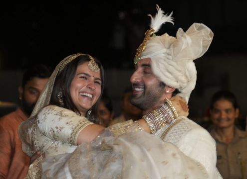 Bollywood Stars Ranbir Kapoor And Alia Bhatt Marry In Mumbai