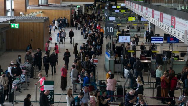 Dublin Airport Expects 500,000 People To Pass Through Over Easter Weekend