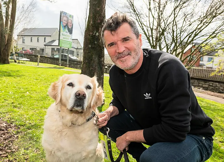 Roy Keane Launches Guide Dog Day