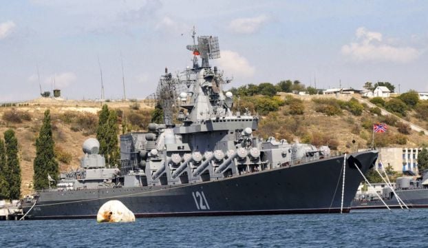 Blow For Russian Military As Damaged Black Sea Flagship Sinks