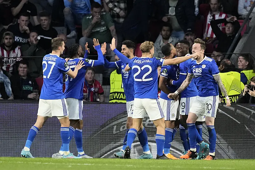 Leicester Strike Late To Stun Psv In Europa Conference League Quarter-Final