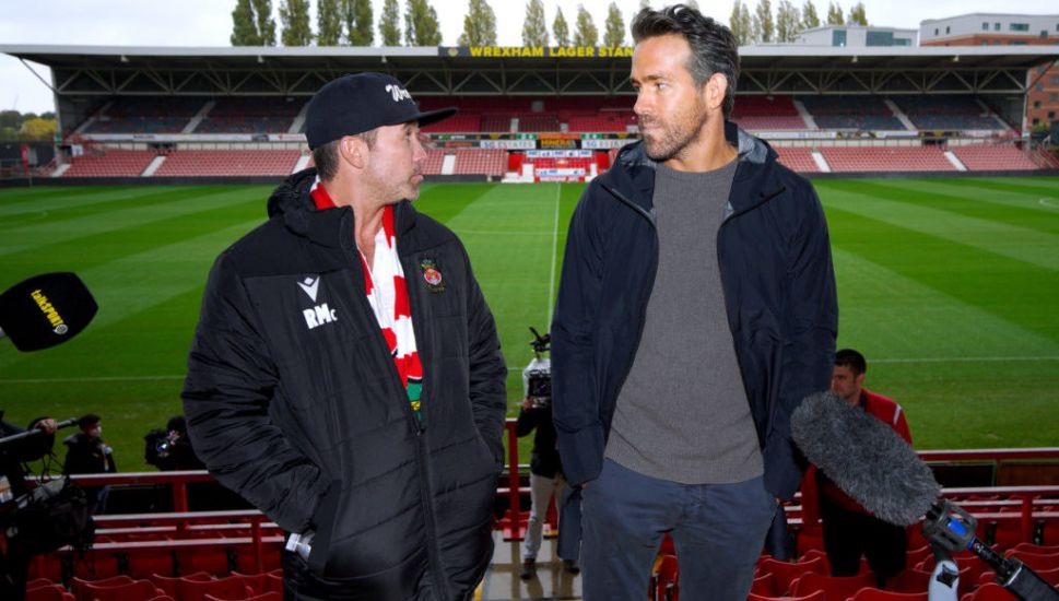 Ryan Reynolds Gives Wrexham Co-Owner Rob Mcelhenney A Urinal For His Birthday