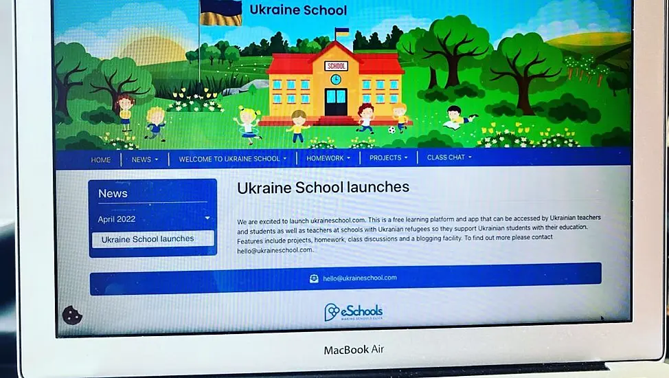 Kilkenny Man Launches Free Educational Tool To Help Ukrainian Children In Irish Schools