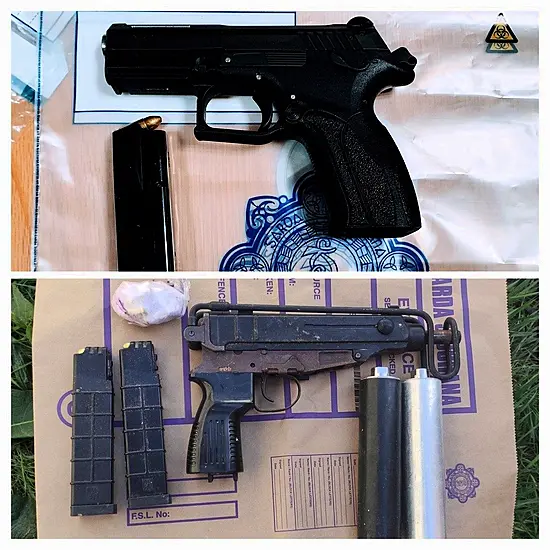 Two Arrested As Gardaí Seize Firearms, Ammunition In Ballymun And Finglas