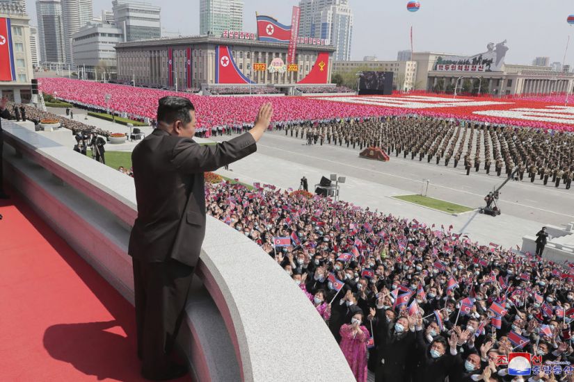 North Korean Leader Attends Massive Parade To Mark Grandfather’s Birth