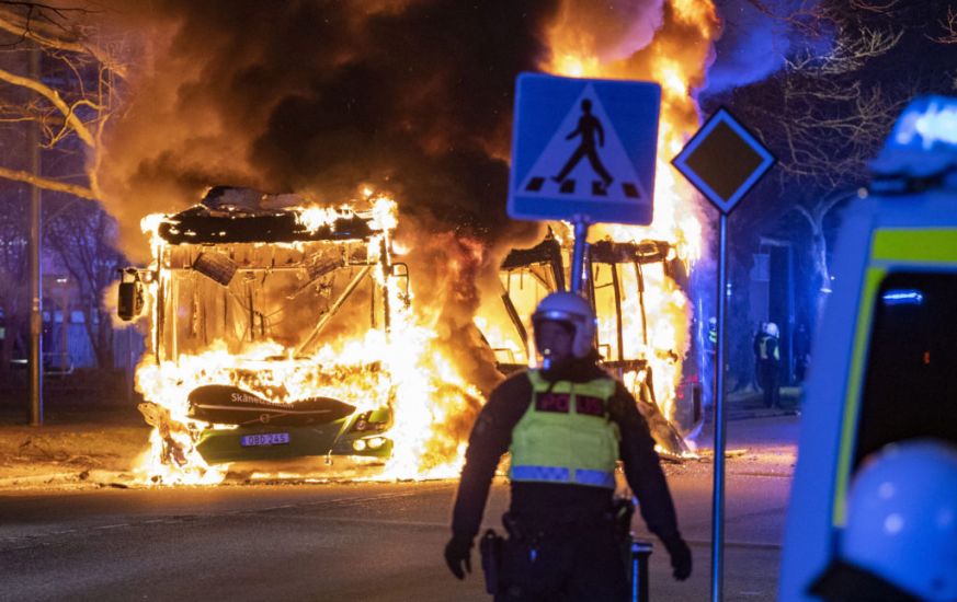 Riots In Sweden Against Far-Right Group Leave Three Injured