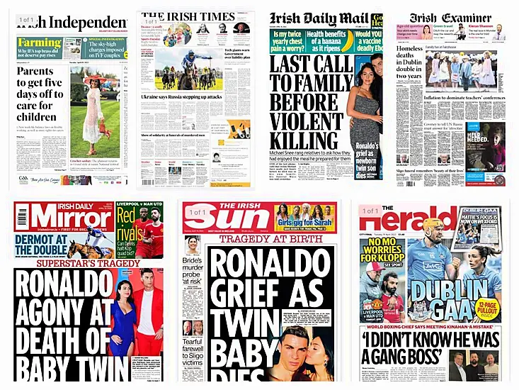 What The Papers Say: Tuesday's Front Pages