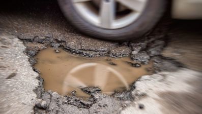Potholes Still A Blight For Irish Drivers