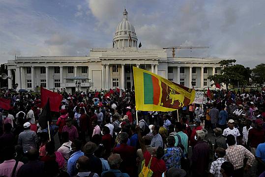 One Killed As Sri Lankan Police Open Fire At Protesters