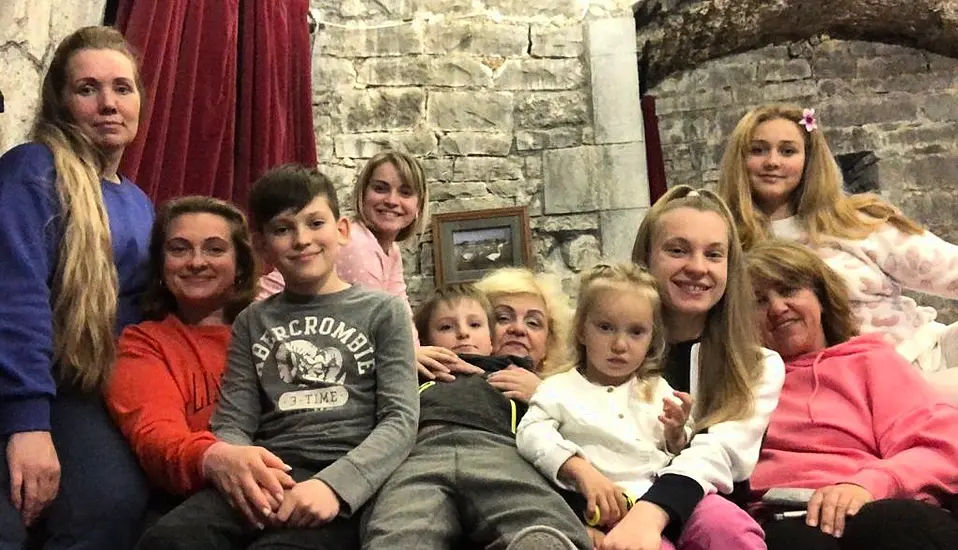 Fleeing Ukrainians Find Refuge In Medieval Castle In Co Galway