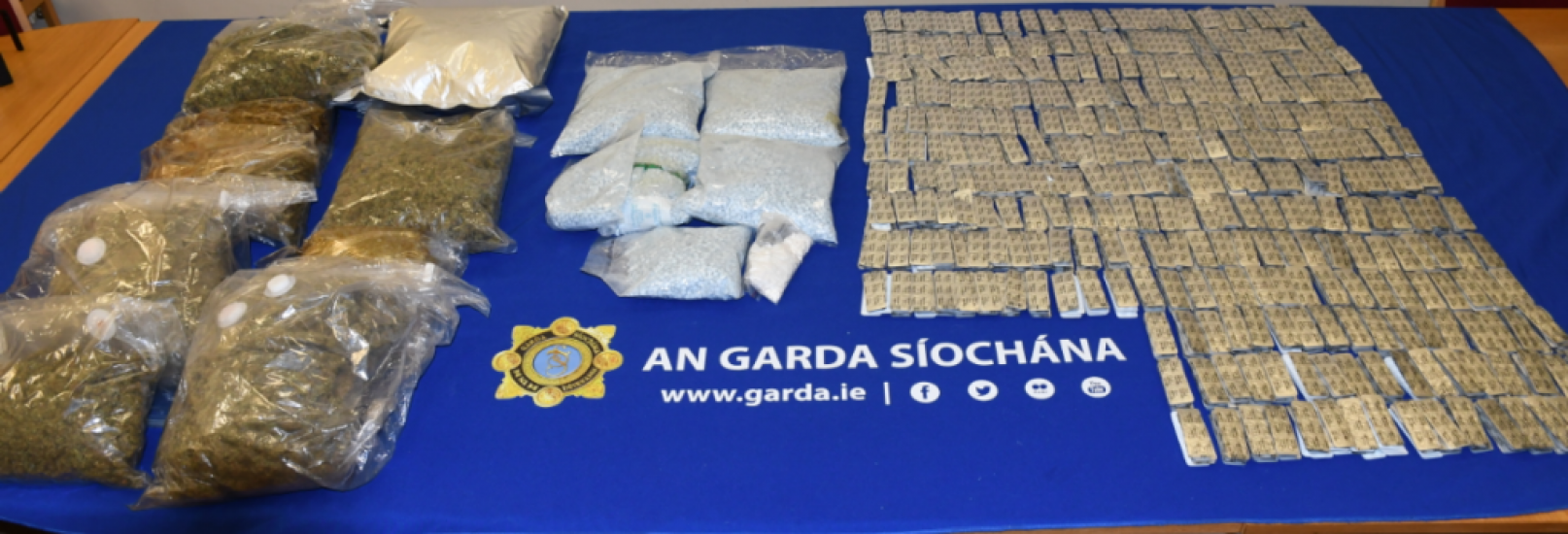 Two Arrested As Gardaí Seize Drugs Worth €388,000