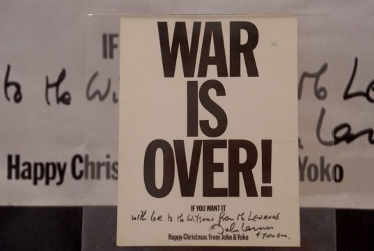 John Lennon: War Is Over Newspaper Ad