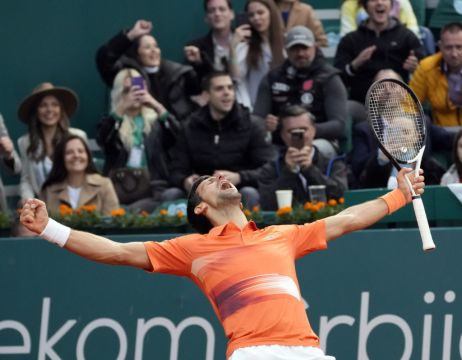 Novak Djokovic Comes From Behind To Seal Serbian Open Semi-Final Spot
