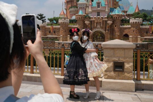 Hong Kong Disneyland Reopens As Covid Restrictions Ease