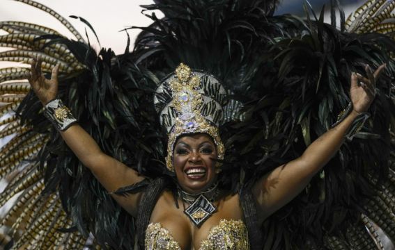 Rio’s Flamboyant Carnival Parade Is Back After The Pandemic