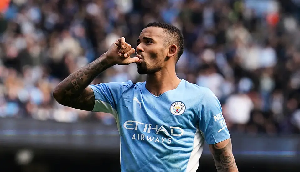 Gabriel Jesus Scores Four Goals As Manchester City Run Riot Against Watford