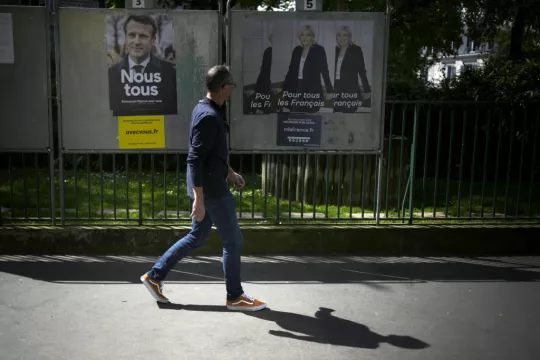 Voting Opens In France Run-Off Between Macron And Le Pen