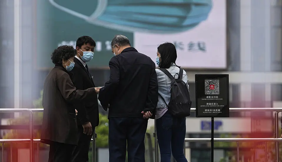 Streets Blocked Off In Shanghai As China Toughens Zero-Covid Approach