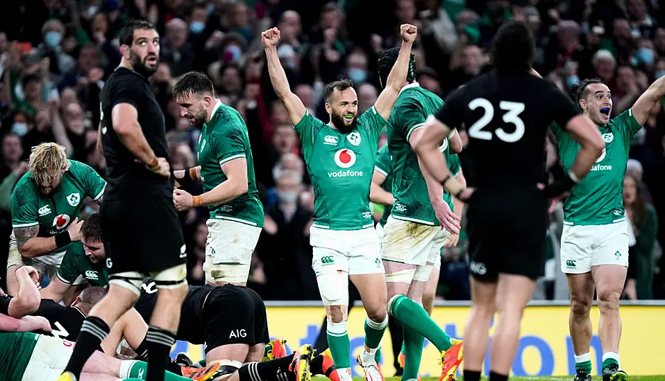 Ireland Announce Tests Against All Blacks In Auckland, Dunedin And Wellington